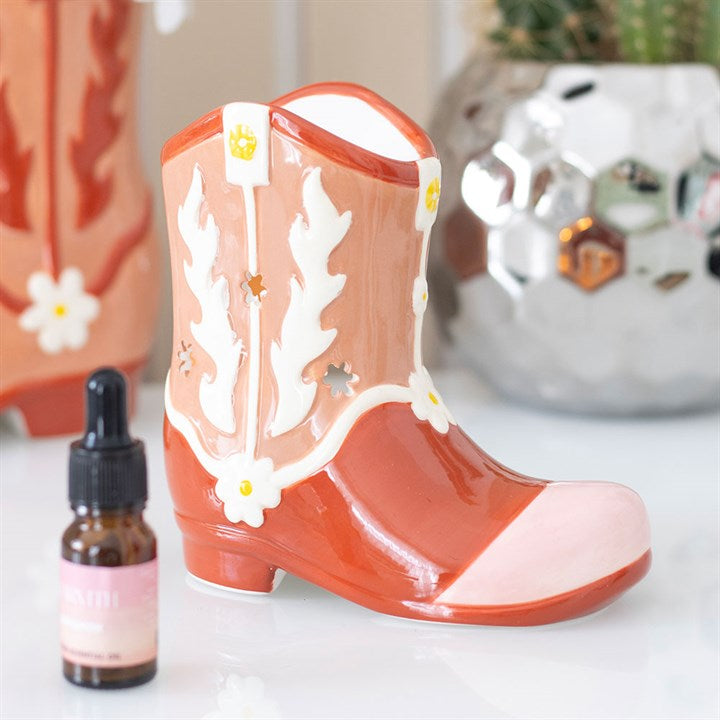 Brûleur botte de cowboy