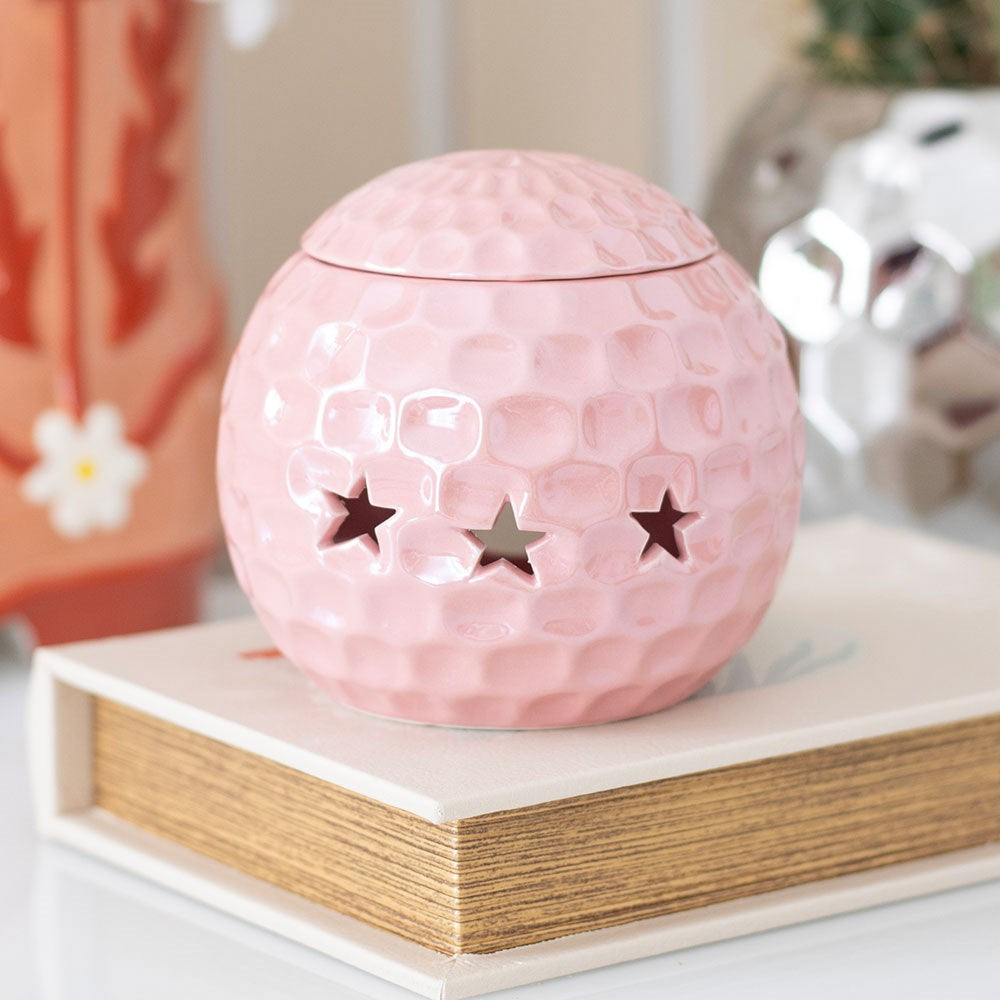 Brûleur boule disco rose