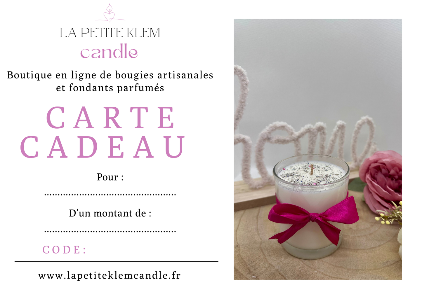 Carte cadeau