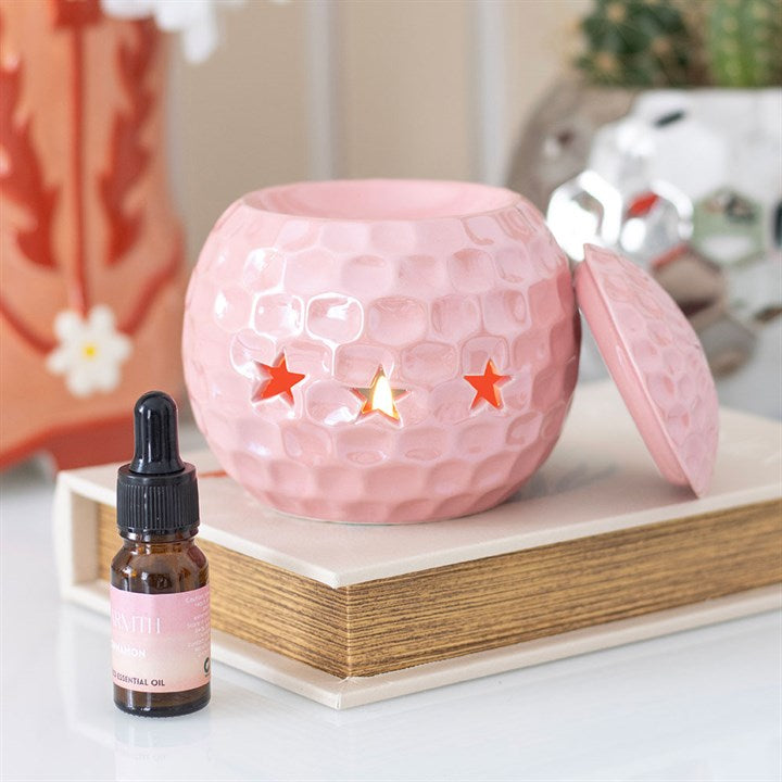 Brûleur boule disco rose