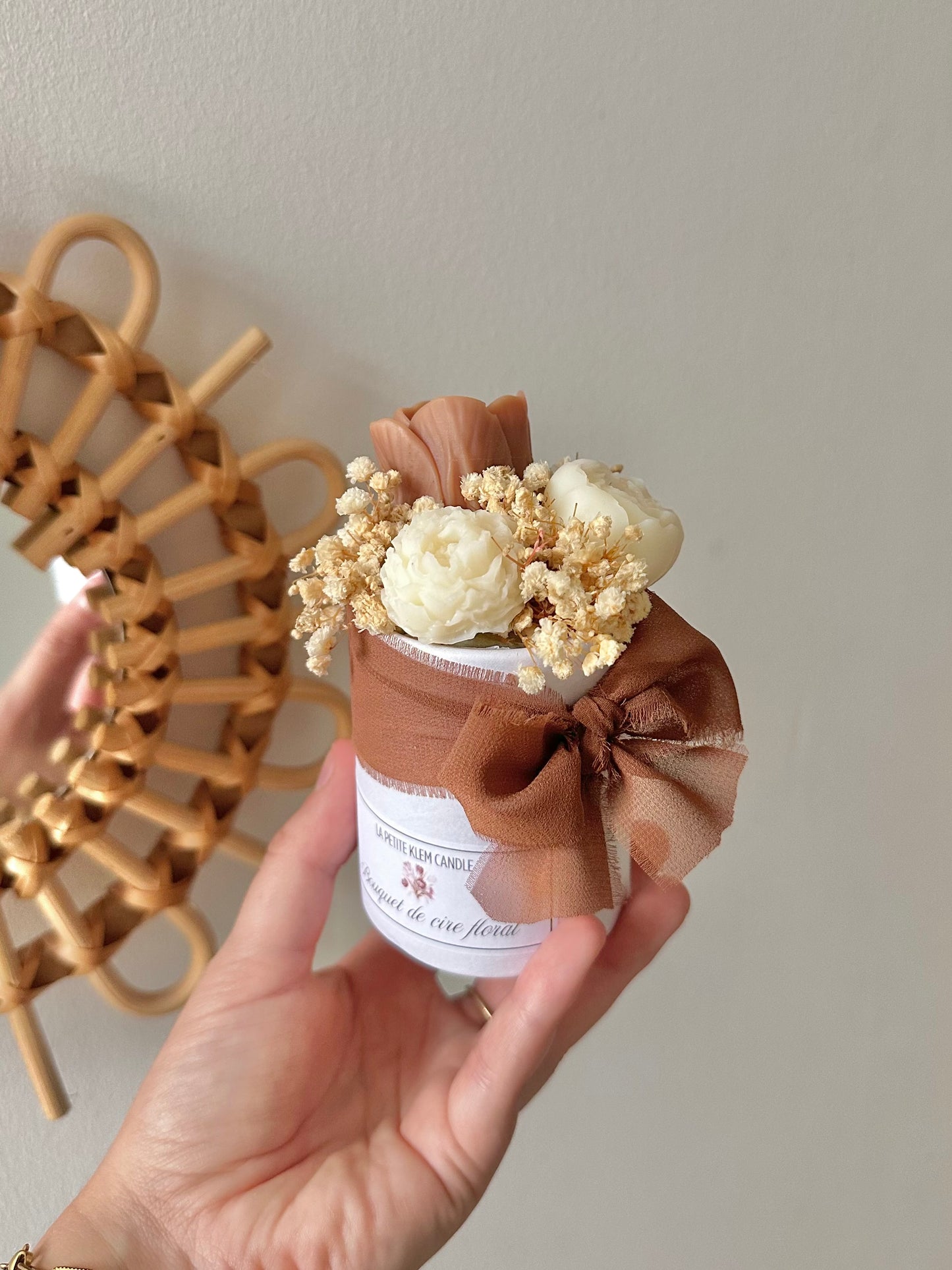 Mini bouquet marron - Vanille des îles