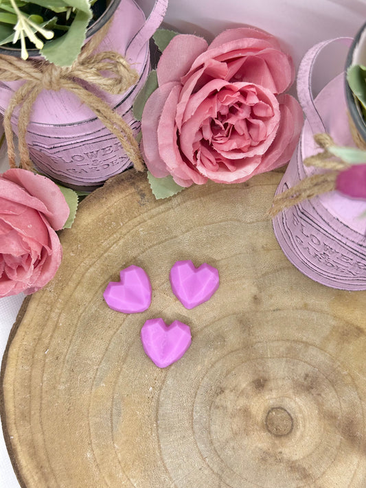 Fondant cœur - Rose