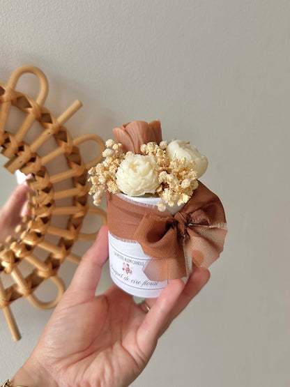 Mini bouquet marron - Vanille des îles