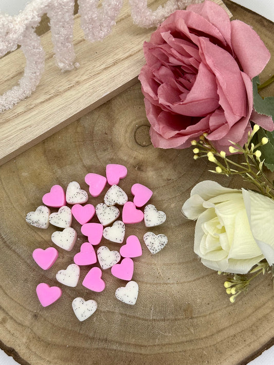 Fondant lot de coeurs