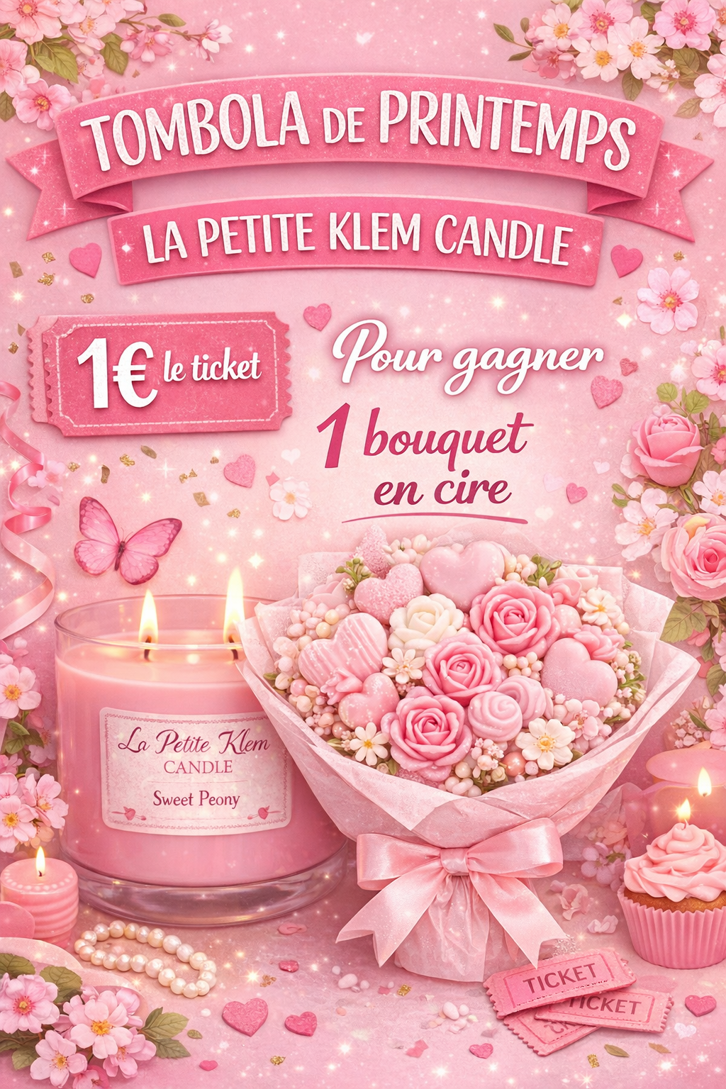 Tombola de printemps 🌸 1 bouquet parfumé à gagner
